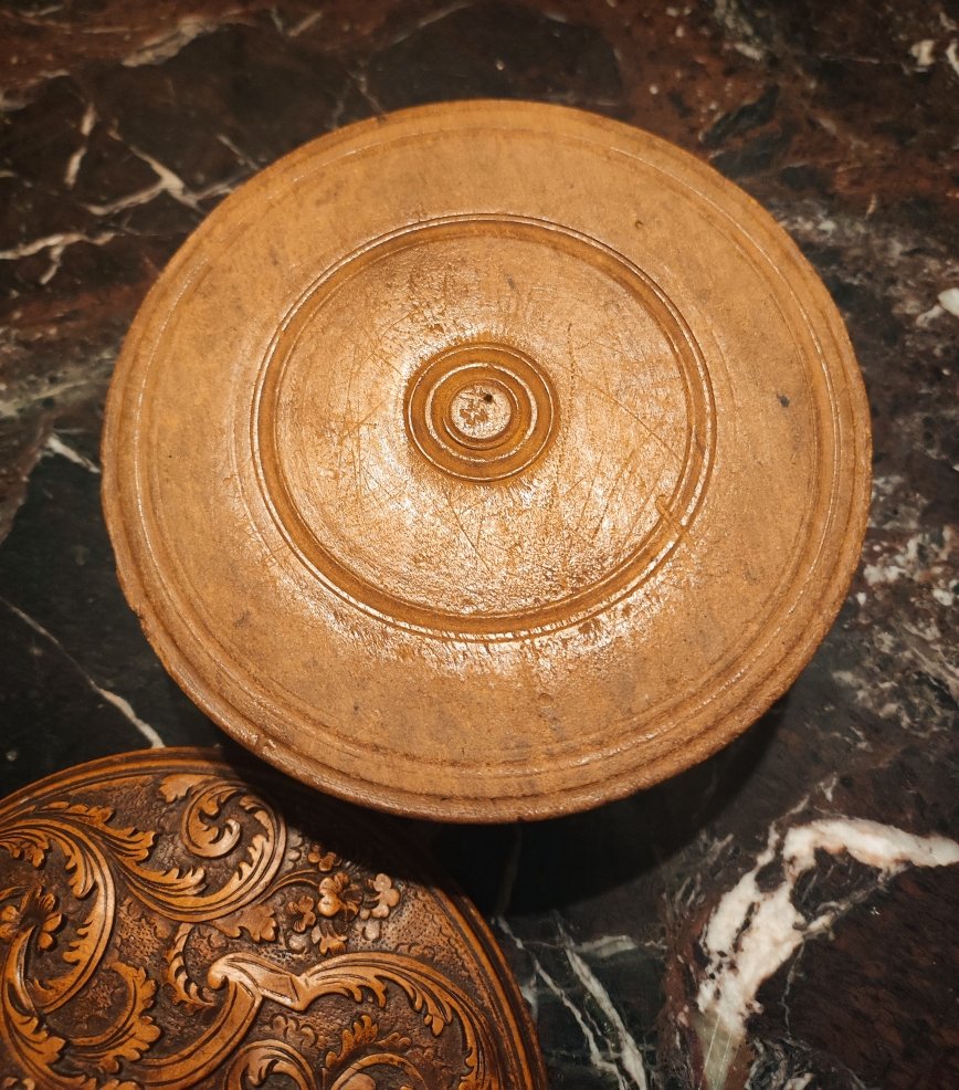 Wooden Box From Saint Lucia, 18th Century-photo-2