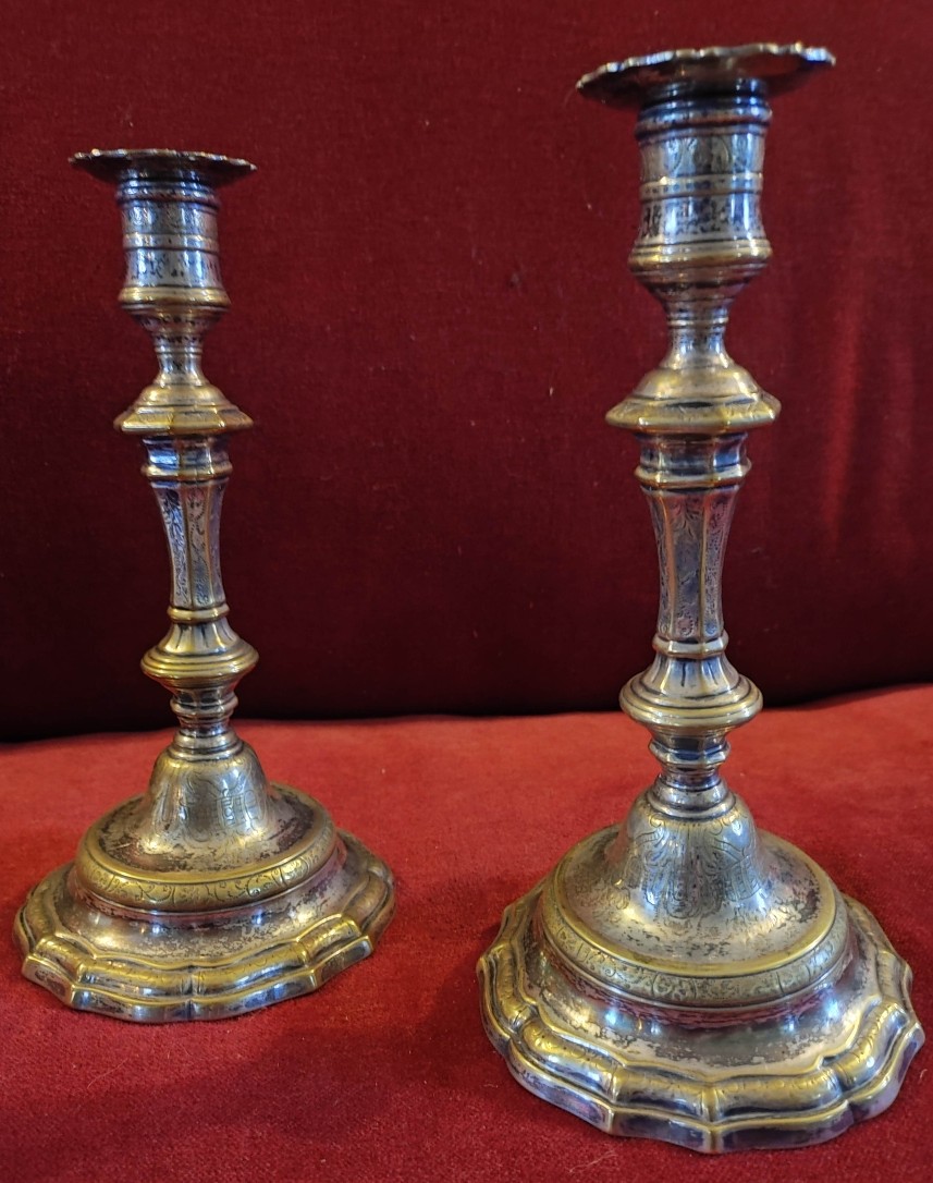 Pair Of Regency Period Candlesticks