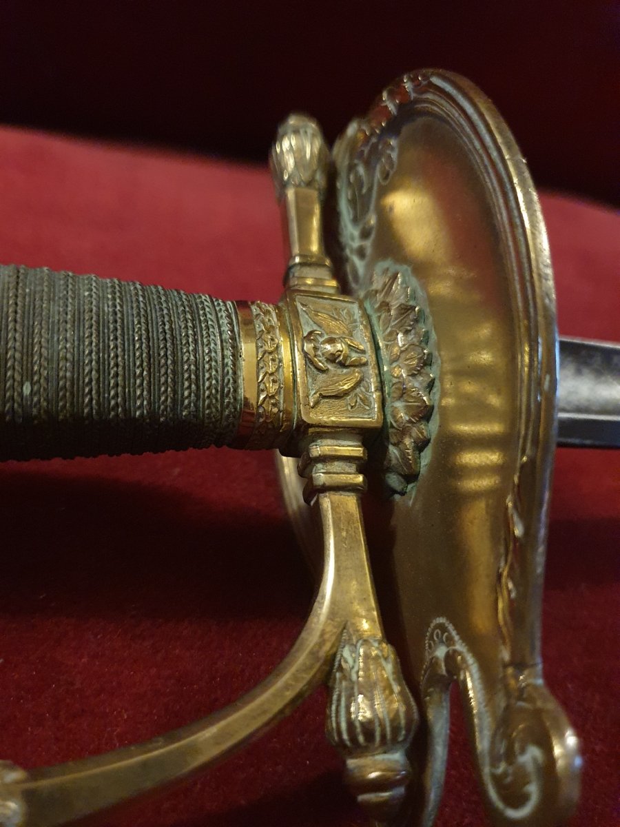 Épée d'officier d'état major Vendémiaire an XII-photo-3