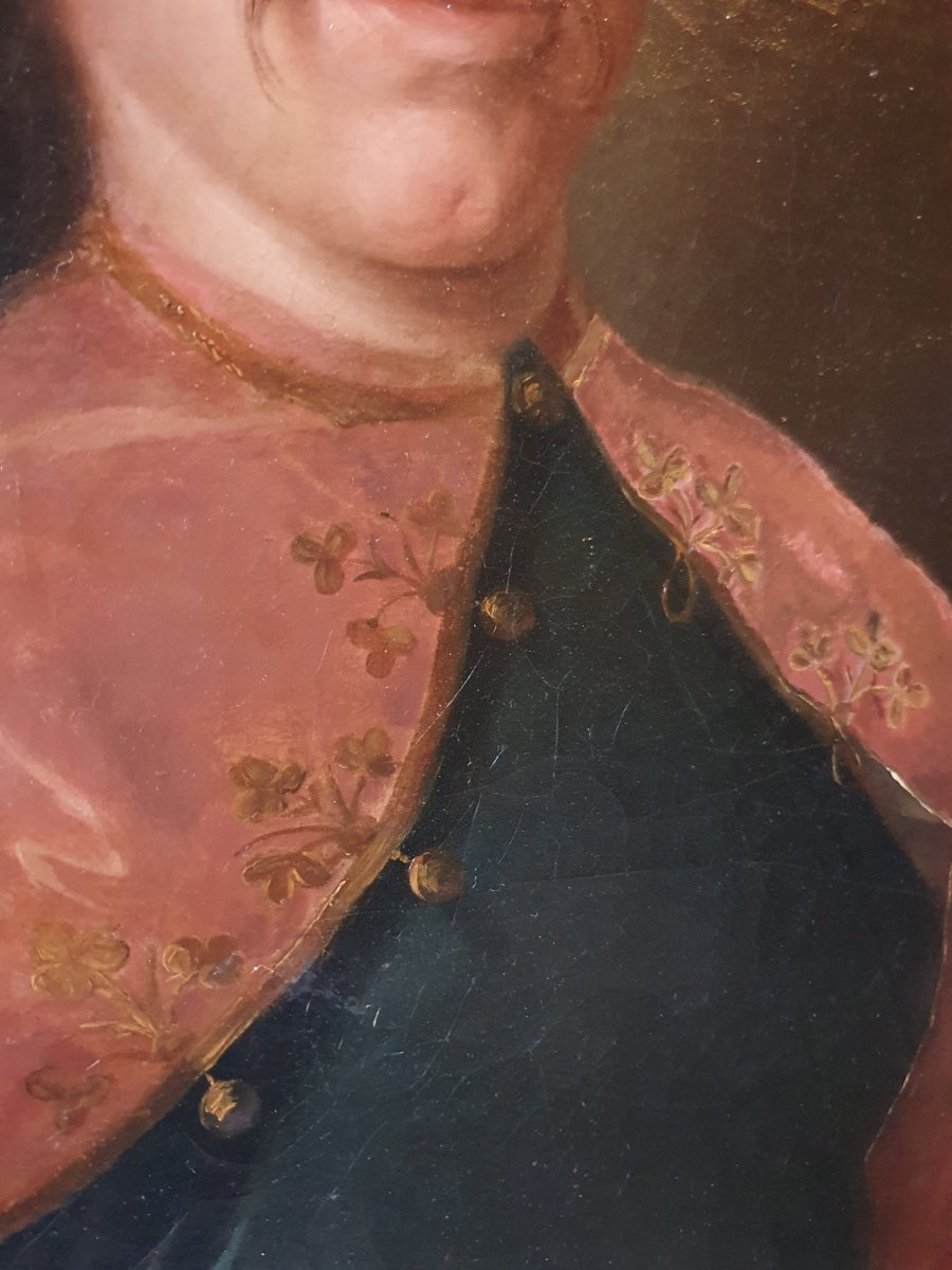 Portrait d'homme vêtu à l'ottomane XVIIIème siècle-photo-4