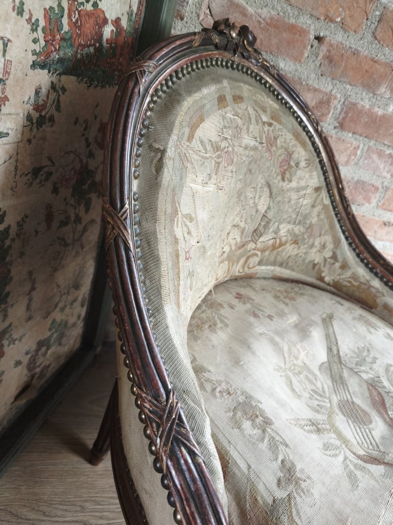 Louis XVI Musician's Chair-photo-2