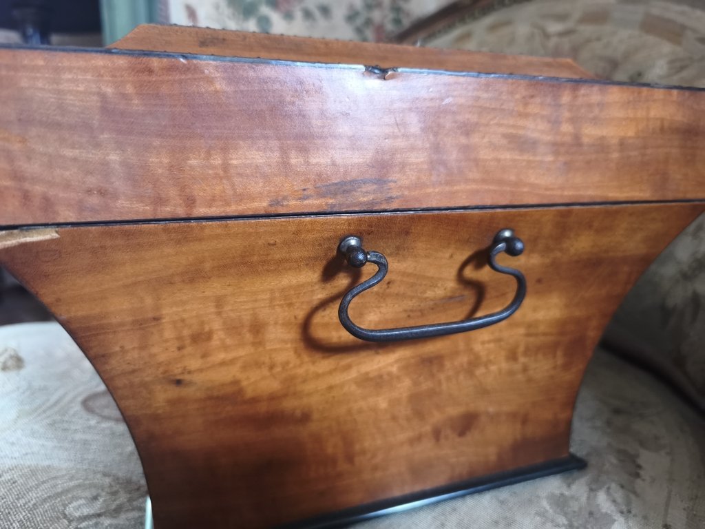 Charles X Period Shawl Box-photo-2