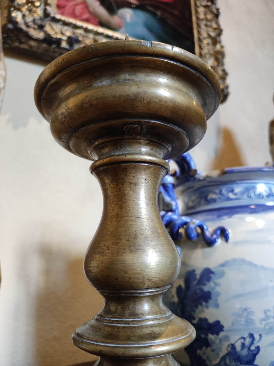 Grand pique-cierge XV / XVIème siècle-photo-1