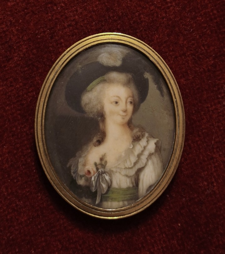 Miniature époque Louis XVI