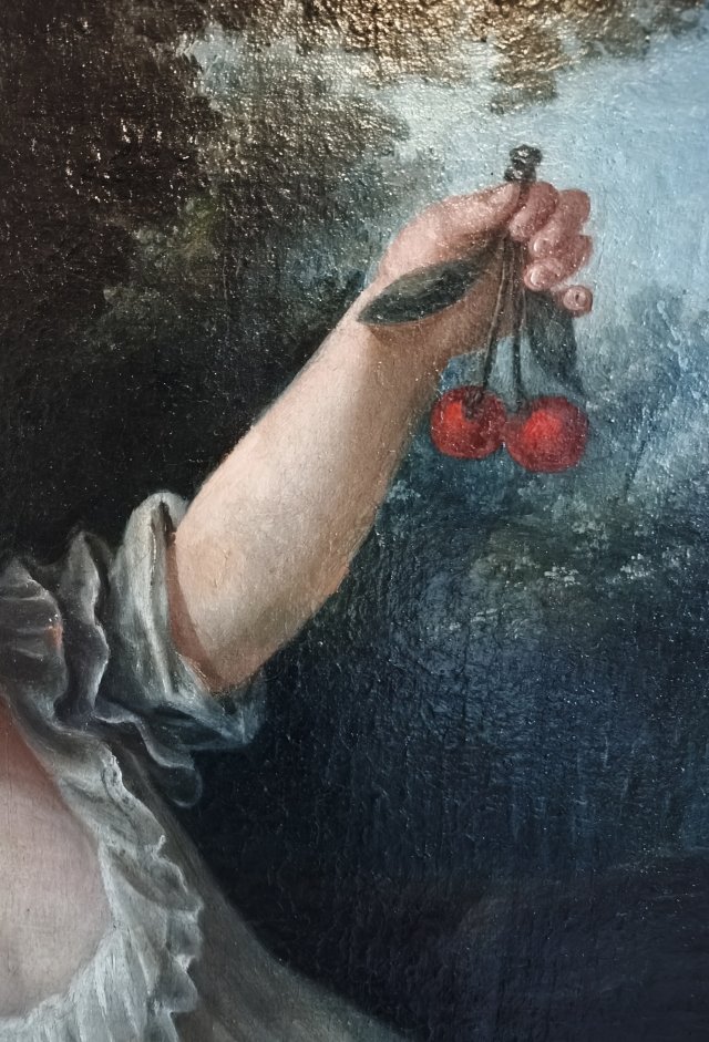 Portrait d'une enfant du XVIIIème siècle-photo-5