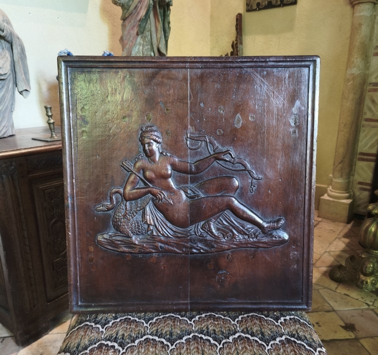 Carved Renaissance Panel Diana The Huntress
