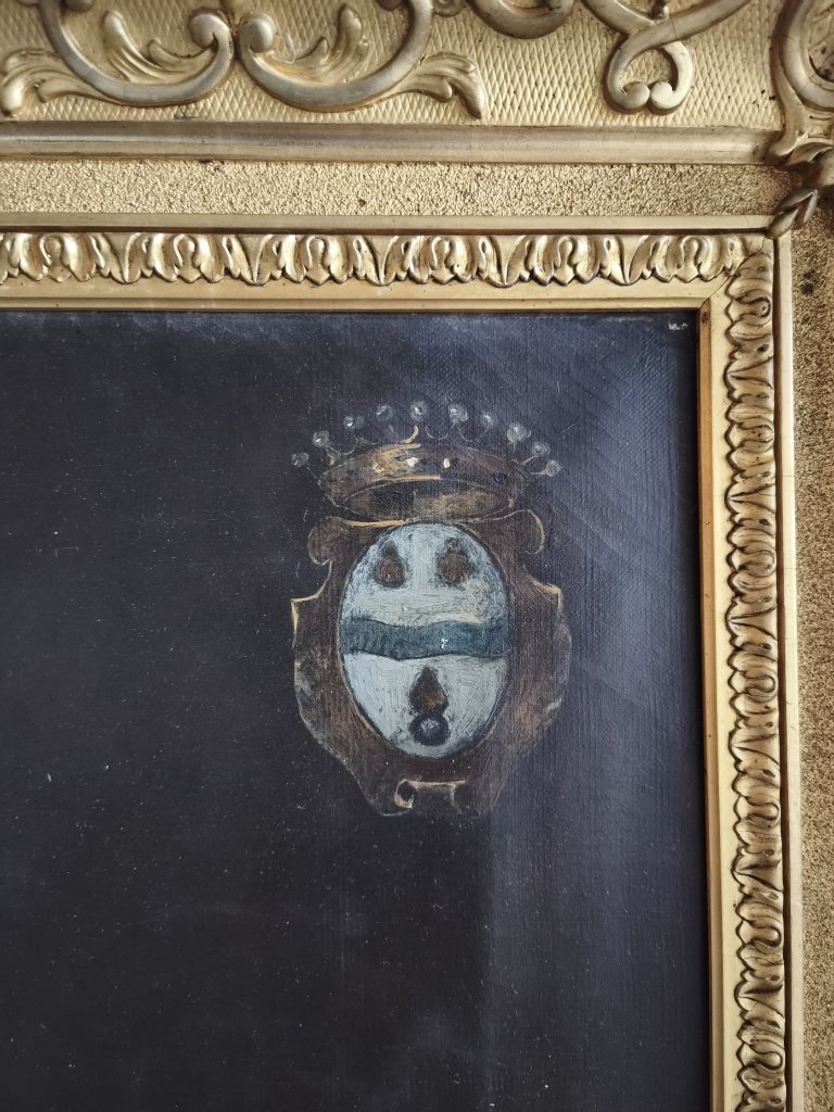 Deuxième portrait d'une paire, XVIIIème siècle-photo-1