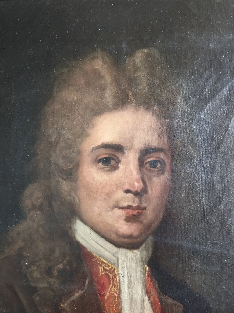 Deuxième portrait d'une paire, XVIIIème siècle-photo-2