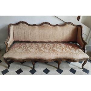 Important Bench With Ears From The Louis XV Period