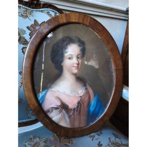 Portrait au pastel de Mademoiselle de Blois