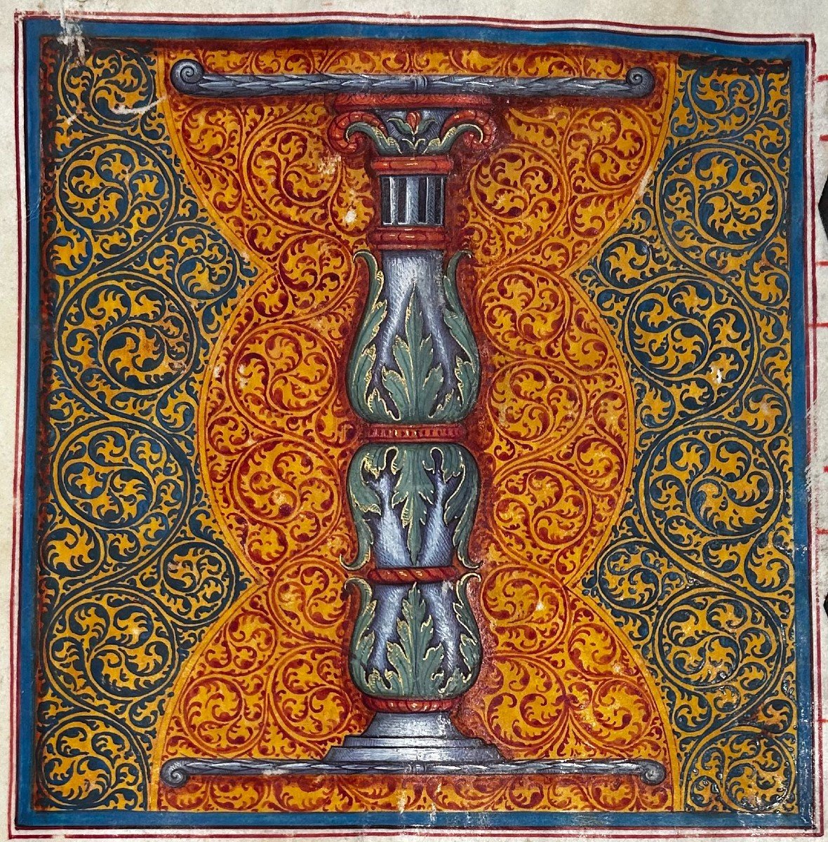 In-folio En Parchemin. Livre Cantoral Ou Choral.  Siècle XVI-photo-2