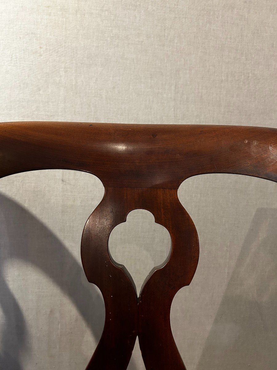 Paire De Chaises Anglaises En Acajou Constantine & Co-photo-3