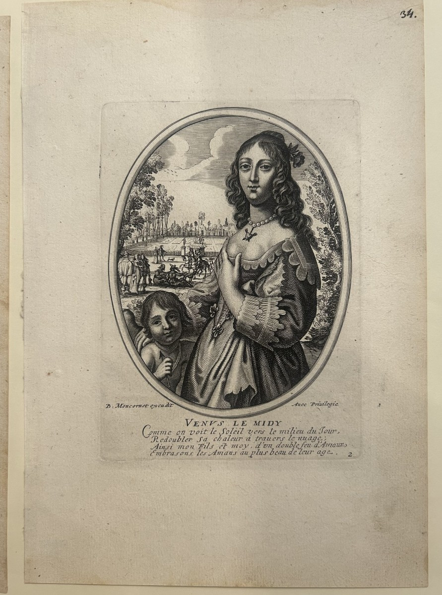 Balthazar Moncornet (ruán?, 1630 - 1670) The Stages Of The Day.-photo-2