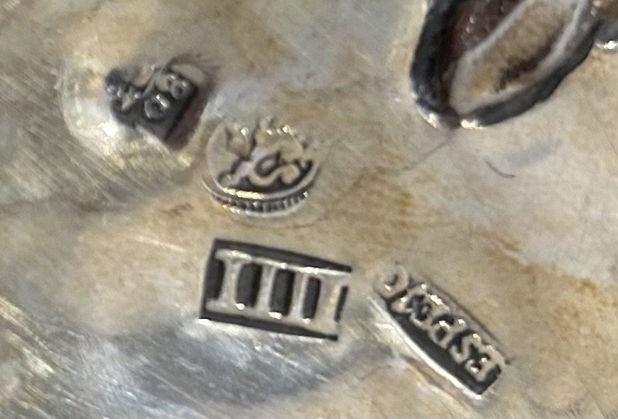 Silver Tray. Spanish Work By Fray José Espejo Y Delgado. Cordoba, Year 1780.-photo-3