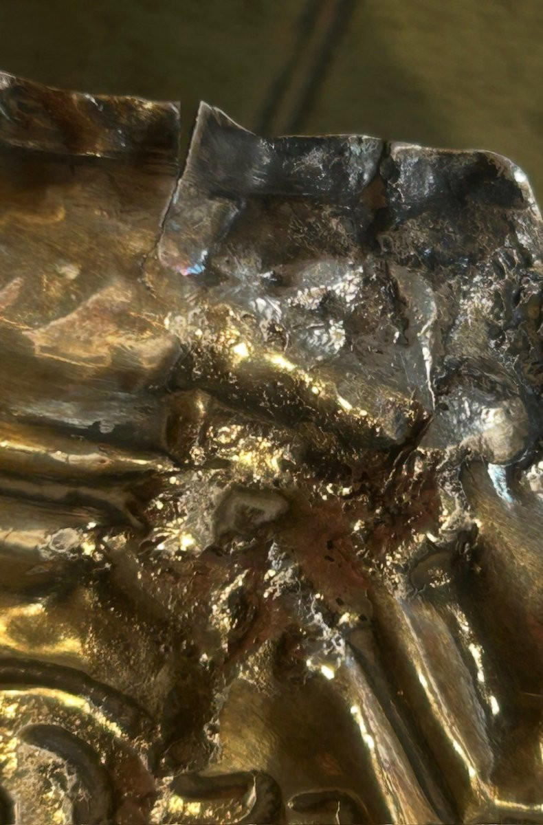 Silver Tray. Spanish Work By Fray José Espejo Y Delgado. Cordoba, Year 1780.-photo-7
