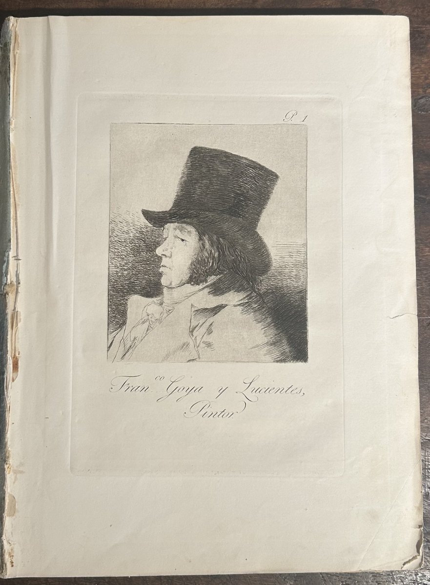 Album complet des Los Caprichos, Francisco de Goya.-photo-2