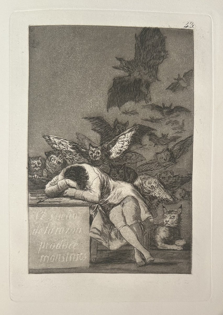 Album complet des Los Caprichos, Francisco de Goya.-photo-3