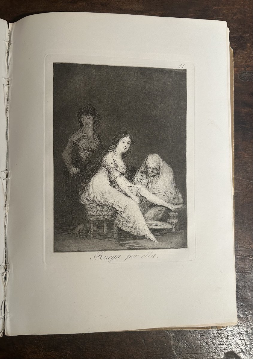 Album complet des Los Caprichos, Francisco de Goya.-photo-1