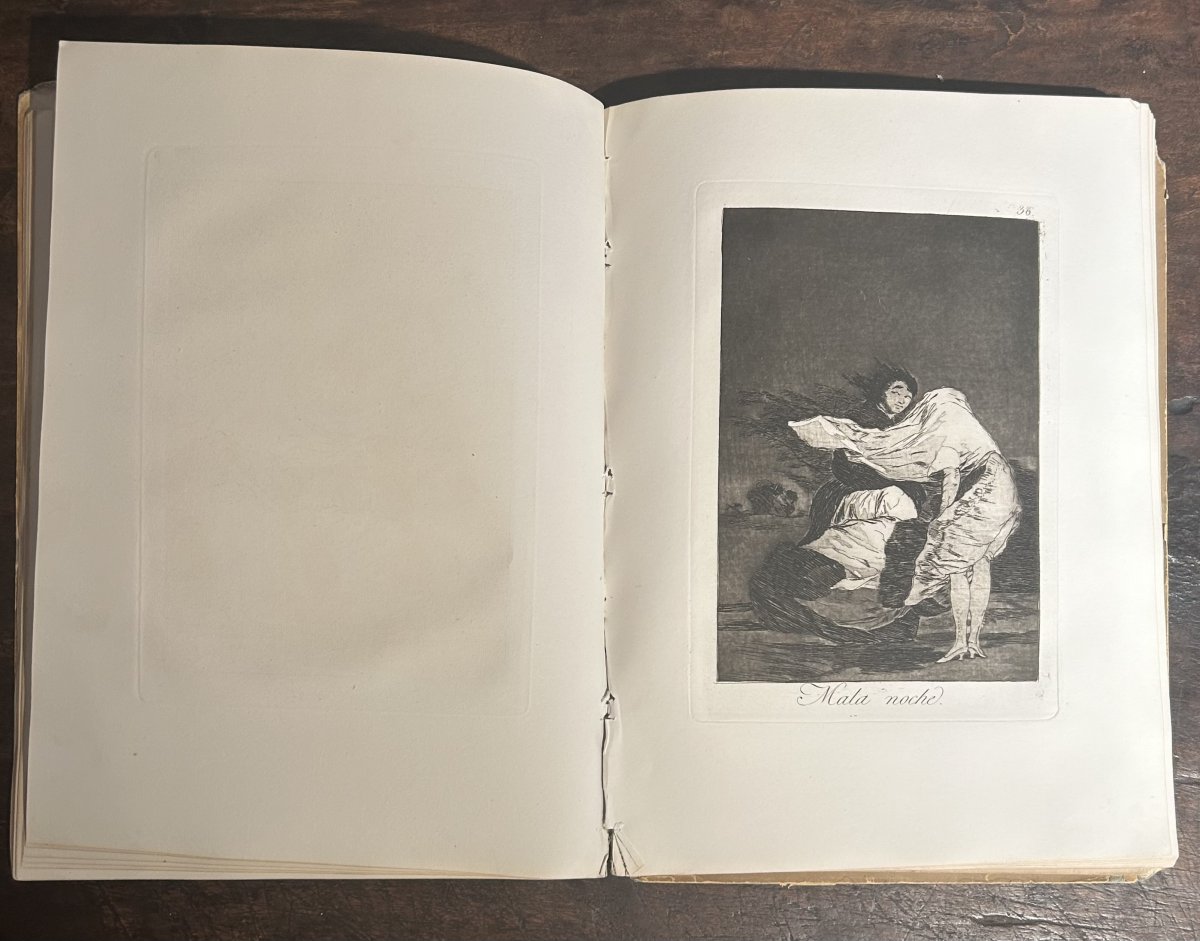 Album complet des Los Caprichos, Francisco de Goya.-photo-2