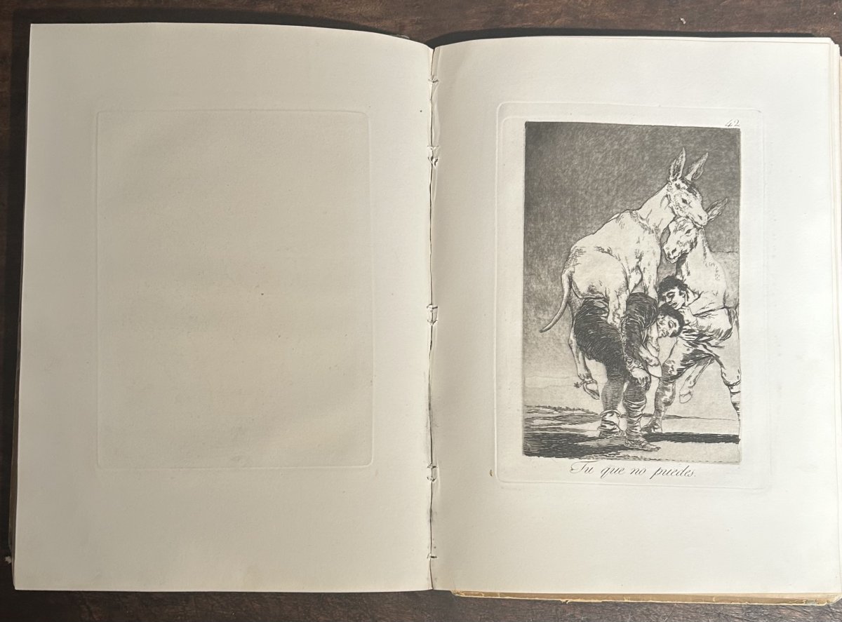 Album complet des Los Caprichos, Francisco de Goya.-photo-3
