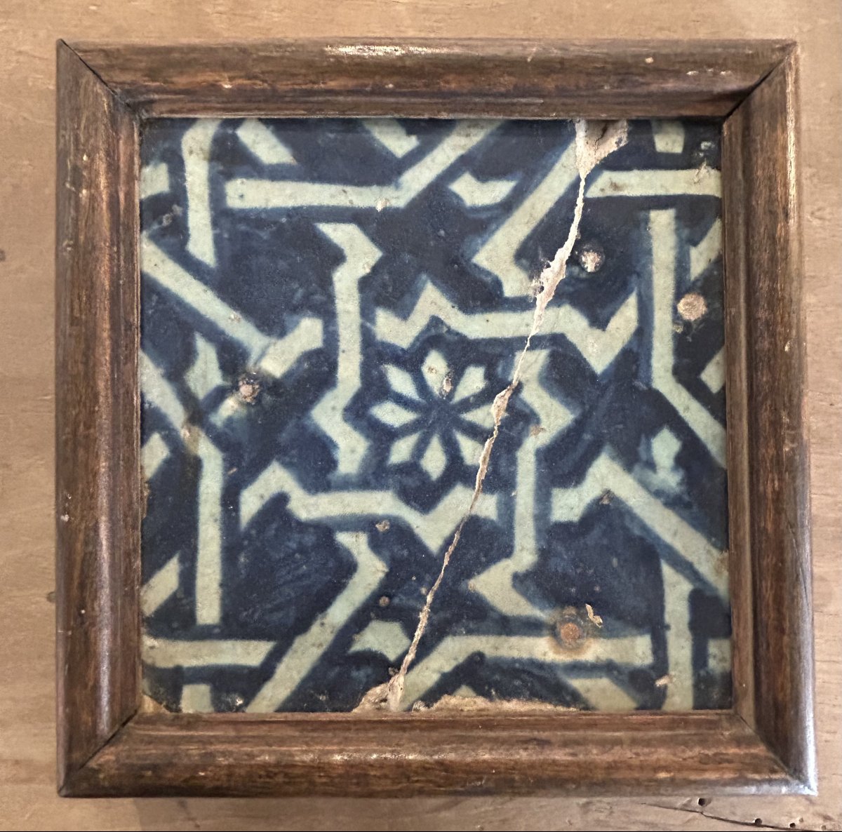 Manises Tile, Late 15th Century, Early 16th Century.