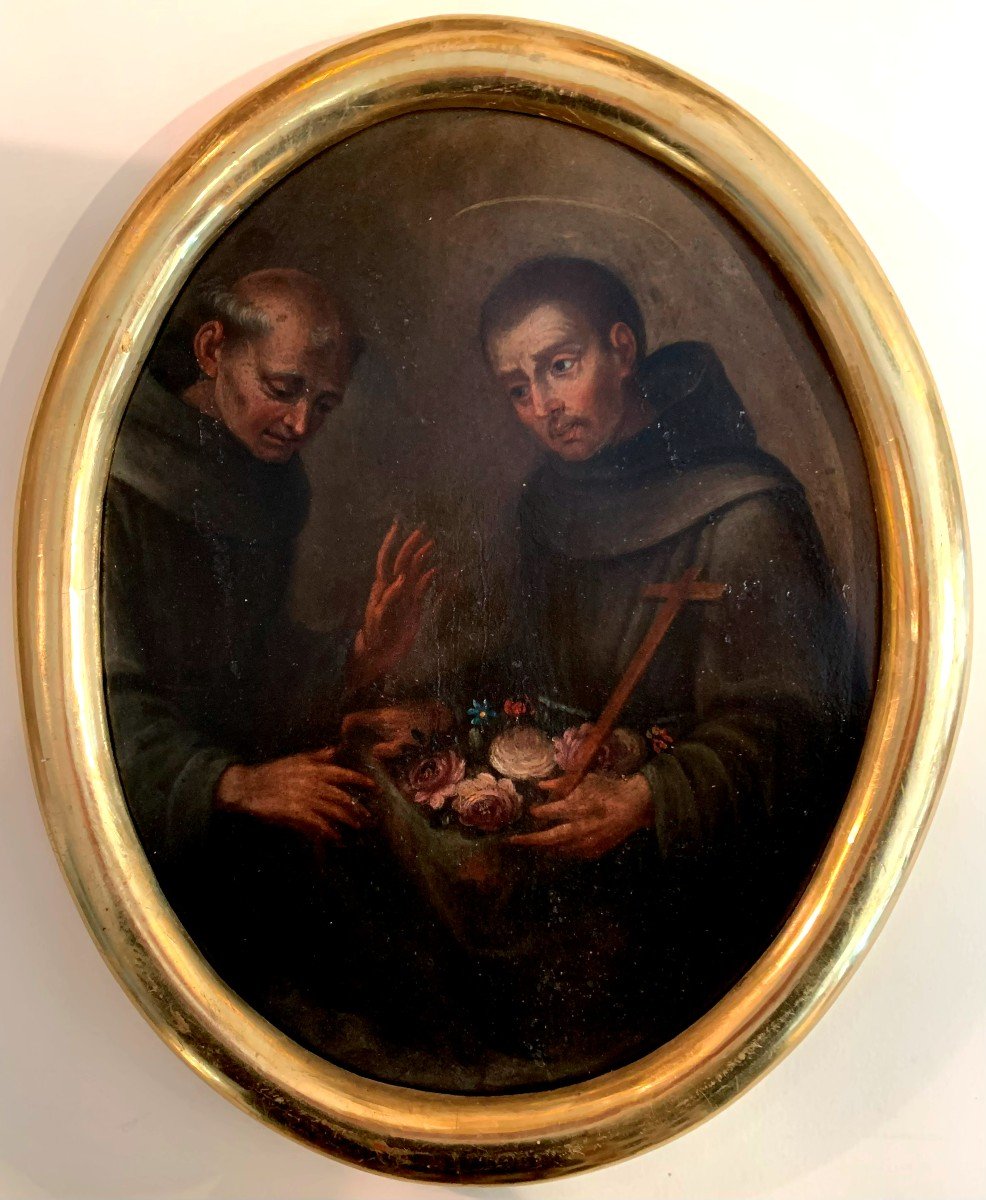 Oil On Brass, San Diego De Alcalá. Last Third Of The Eighteenth Century.