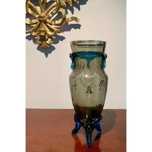 Murano Glass Vase. First Third Of The Twentieth Century.