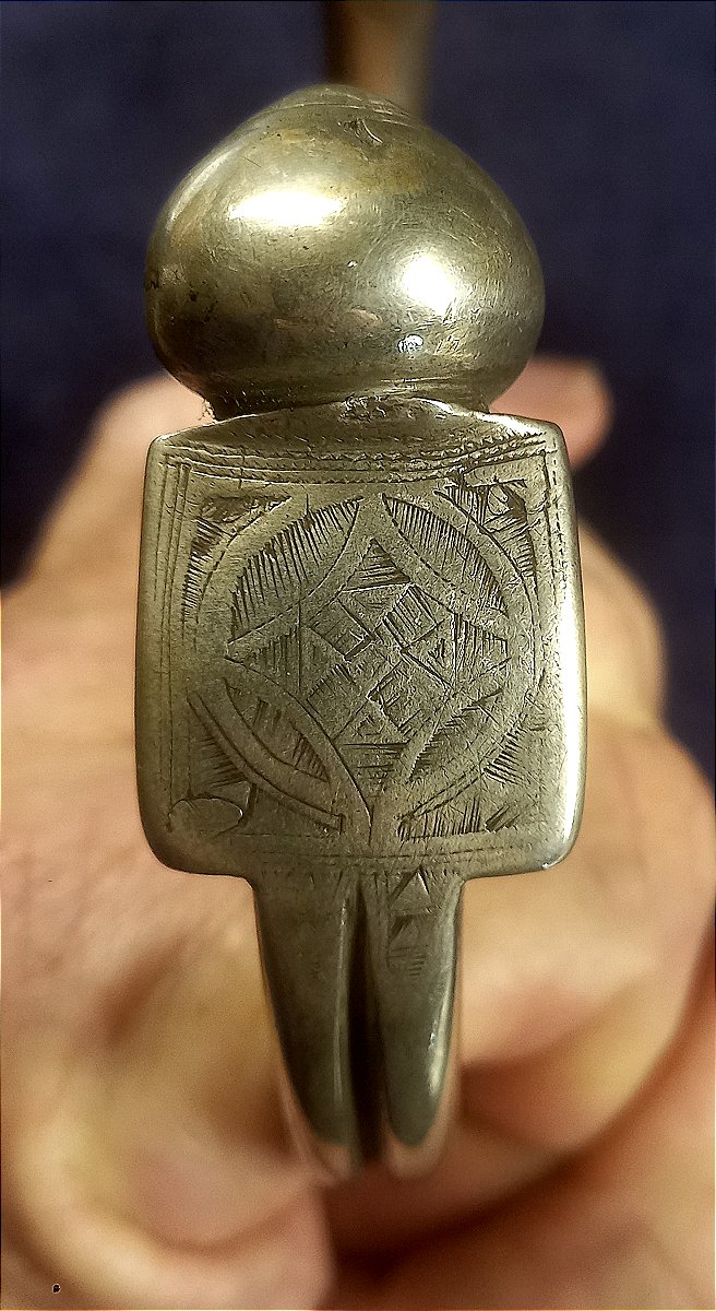 Bracelet Touareg début 20ème siècle En Argent 334g-photo-2
