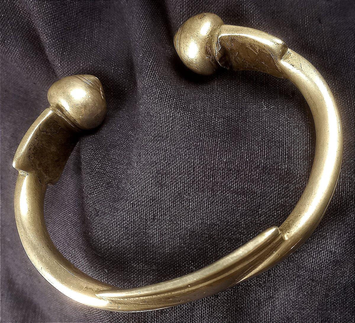 Bracelet Touareg début 20ème siècle En Argent 334g-photo-4