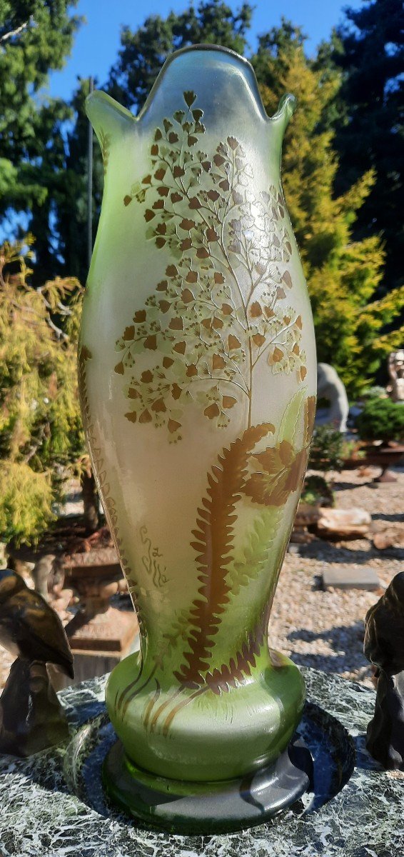 Galle Vase 3 Dorts Of Fern-photo-4