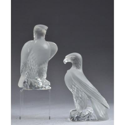 Deux Aigles. Lalique France. -photo-2