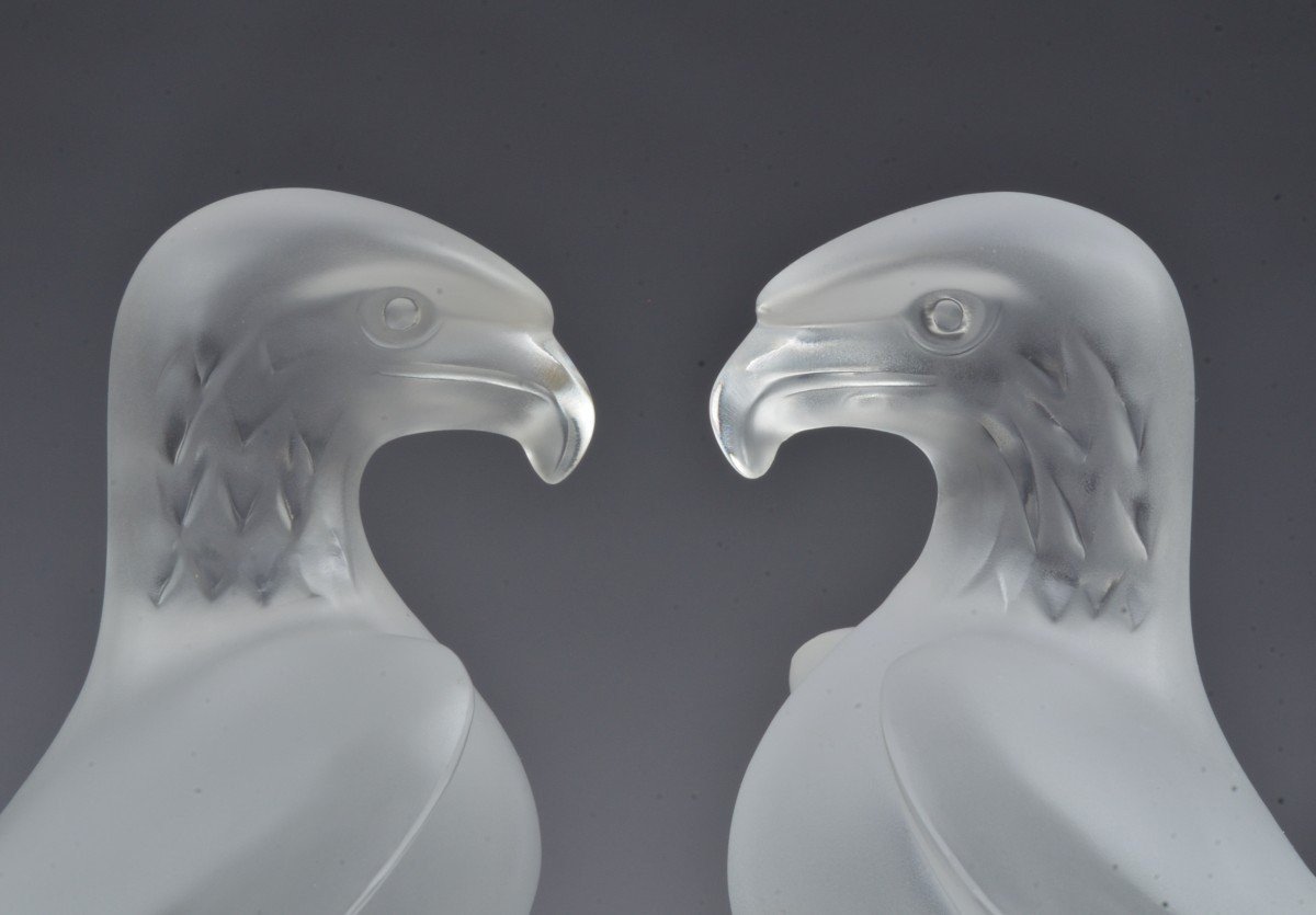 Deux Aigles. Lalique France. -photo-4