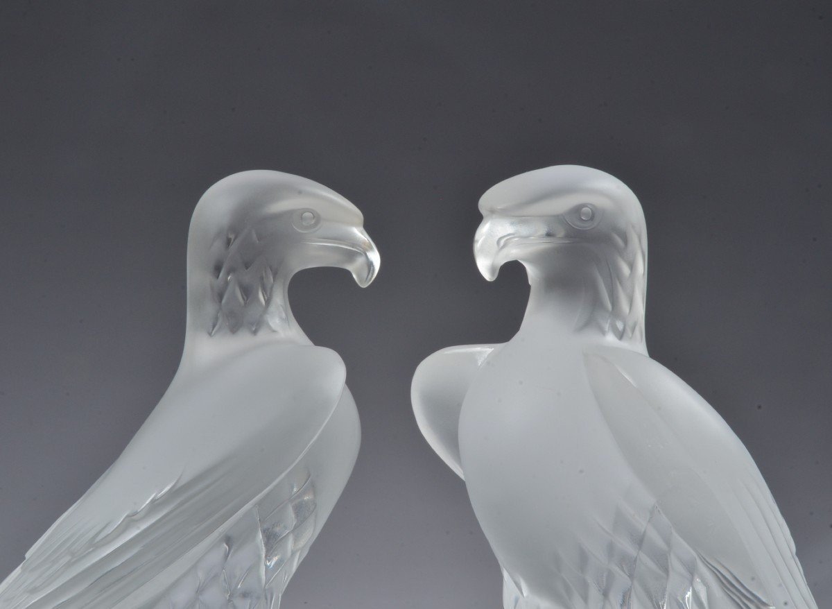 Deux Aigles. Lalique France. -photo-3