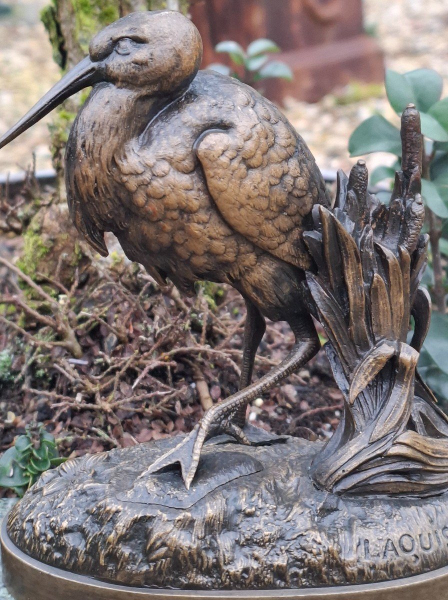 Bronze Heron Laquis 1816/1887-photo-1