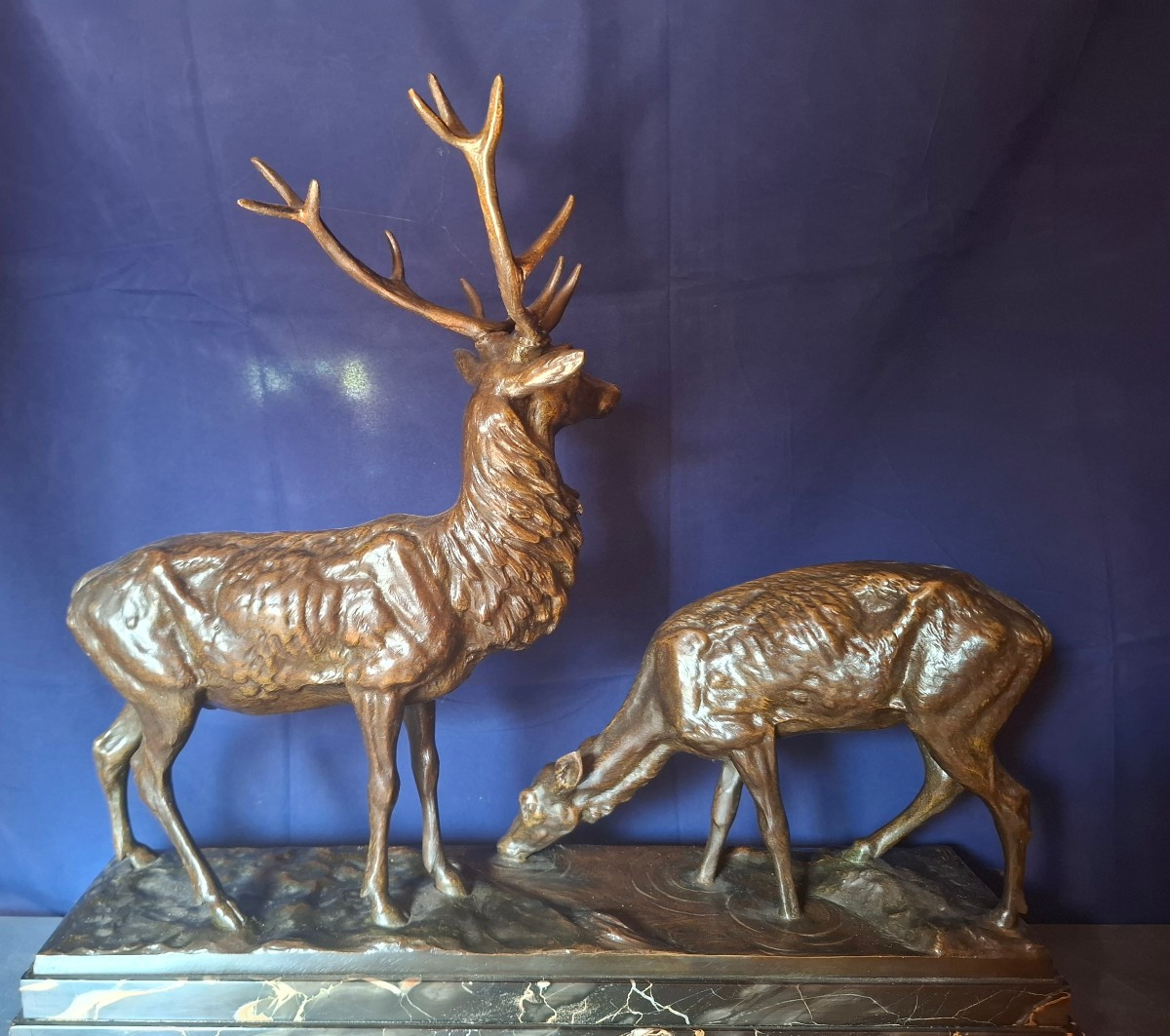 Bronze Signed A. Laplanche-photo-3