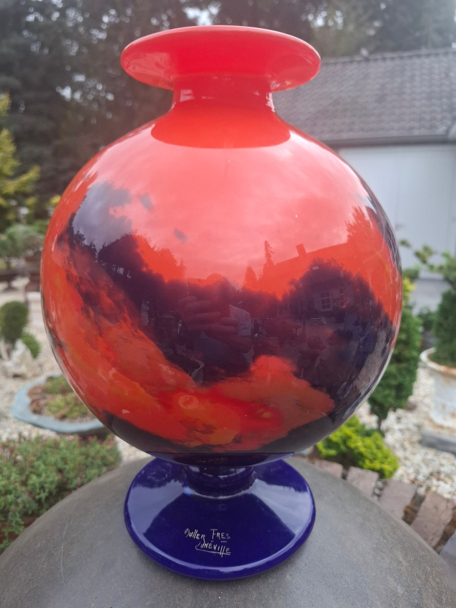 Vase Muller Fres Luneville