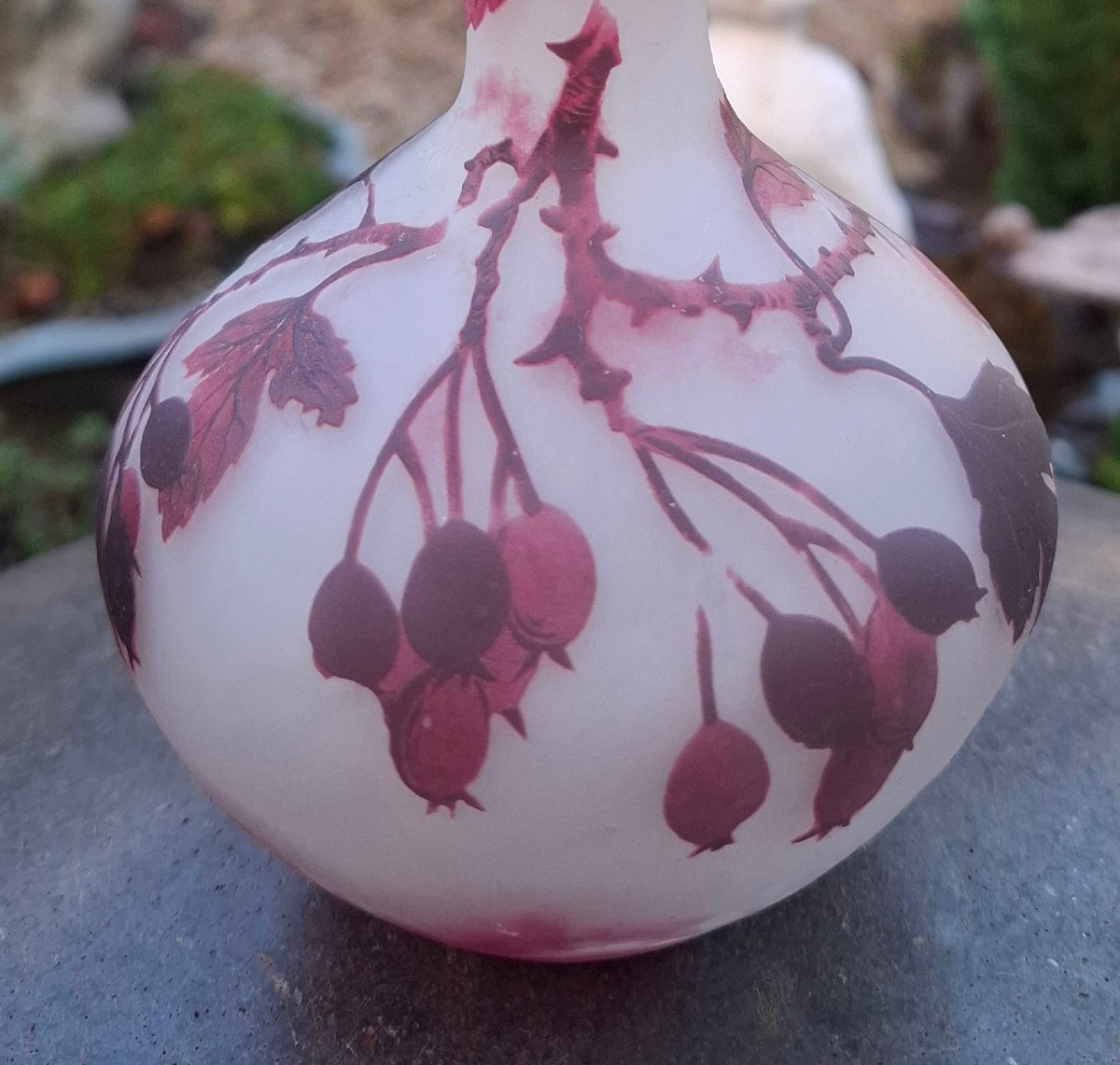 Small Muller Vase Crois Mare-photo-3