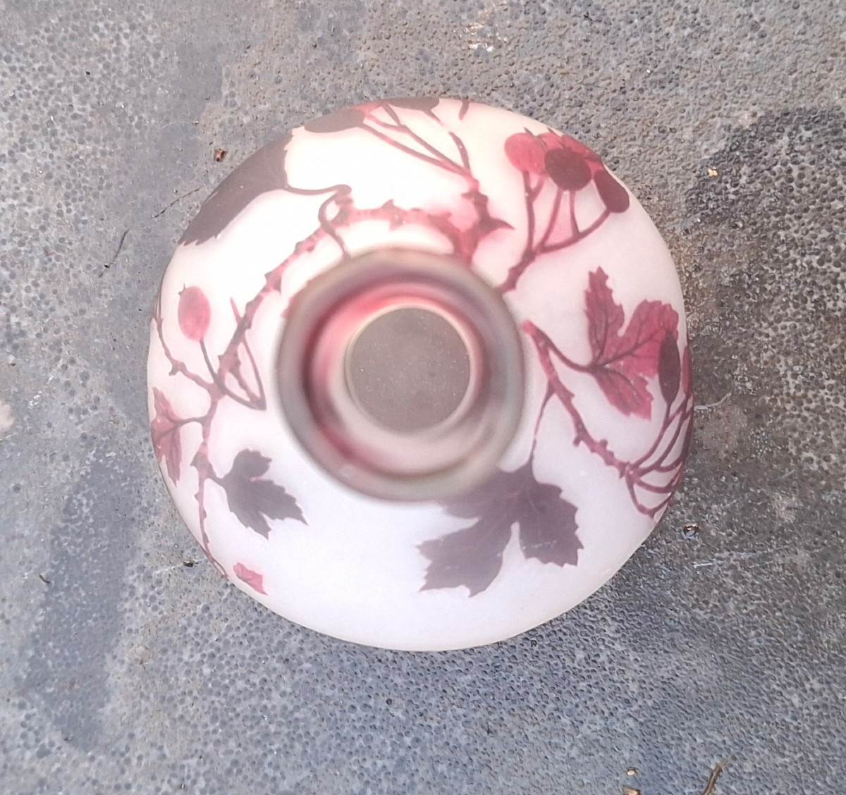 Small Muller Vase Crois Mare-photo-1