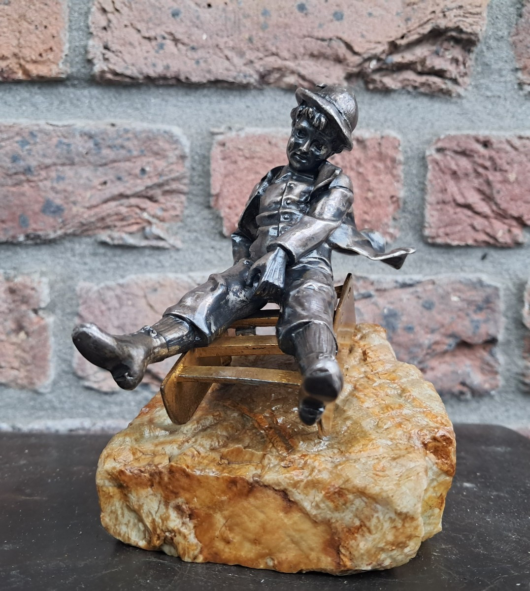 Bronze Art Deco.-photo-2