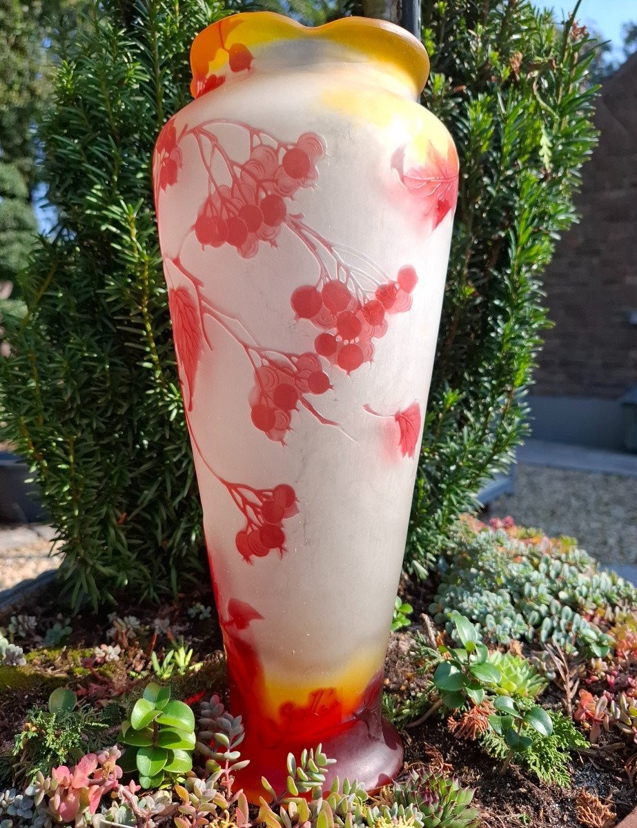 Large Gallé Vase-photo-2