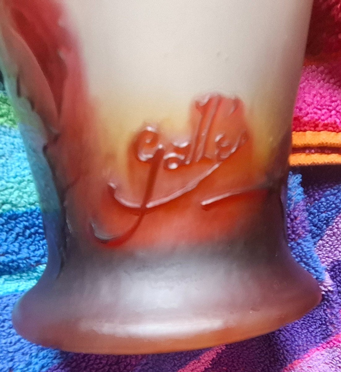 Large Gallé Vase-photo-1