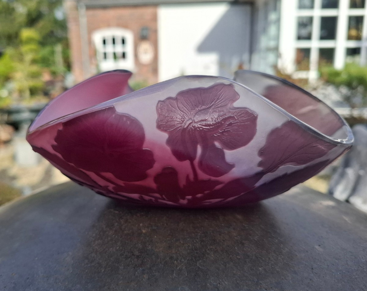 Coupe Gallé violets-photo-3