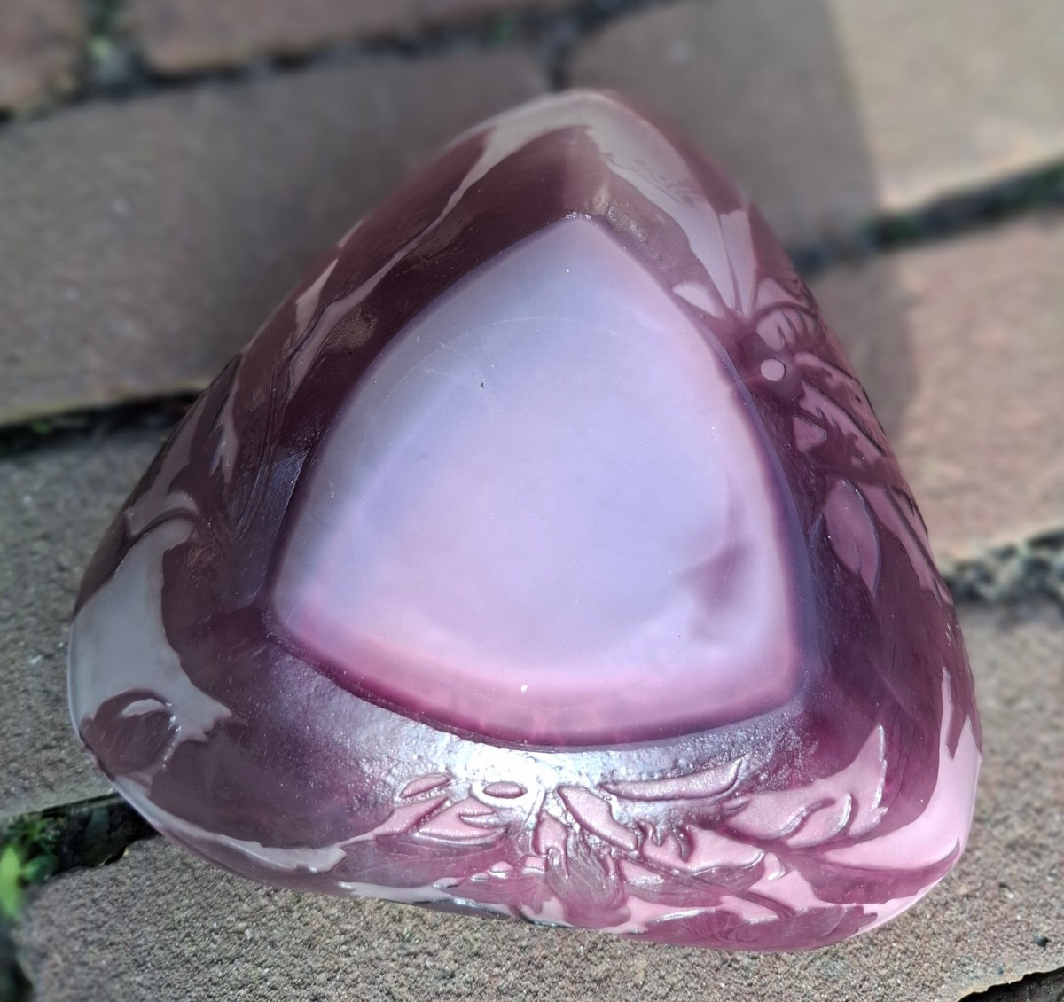 Coupe Gallé violets-photo-4