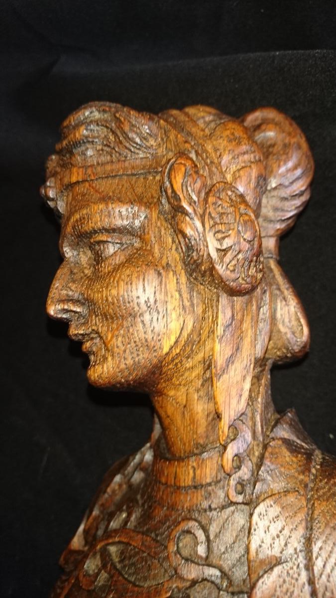 Oak Wood Statue-photo-5