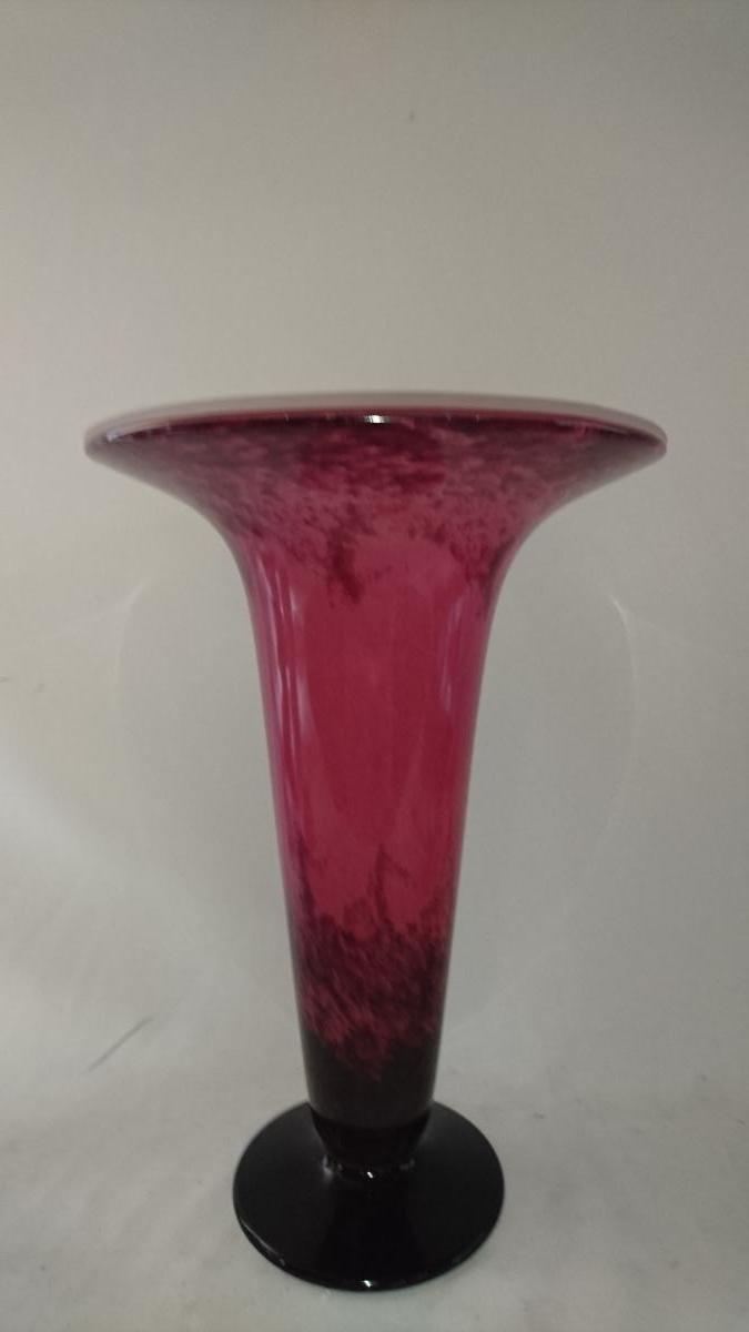 Vase Signed Delatte Nancy-photo-2
