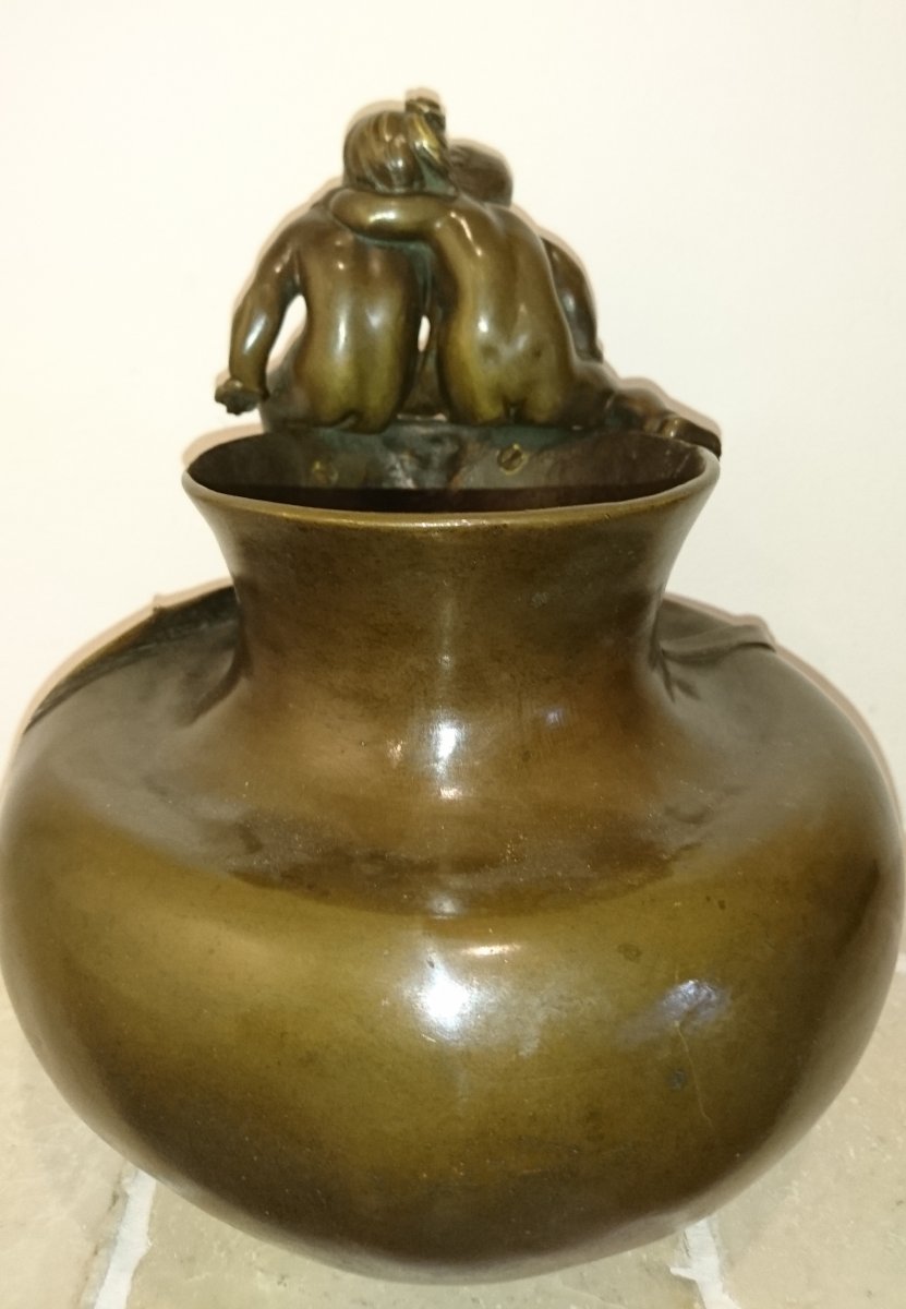 Bronze Vase.  Maubach.-photo-2