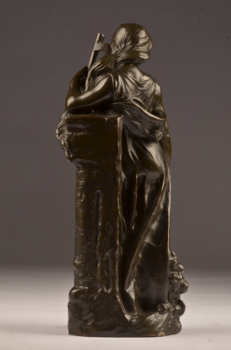Bronze Paul Darbefeuille. (1852-1933)-photo-1