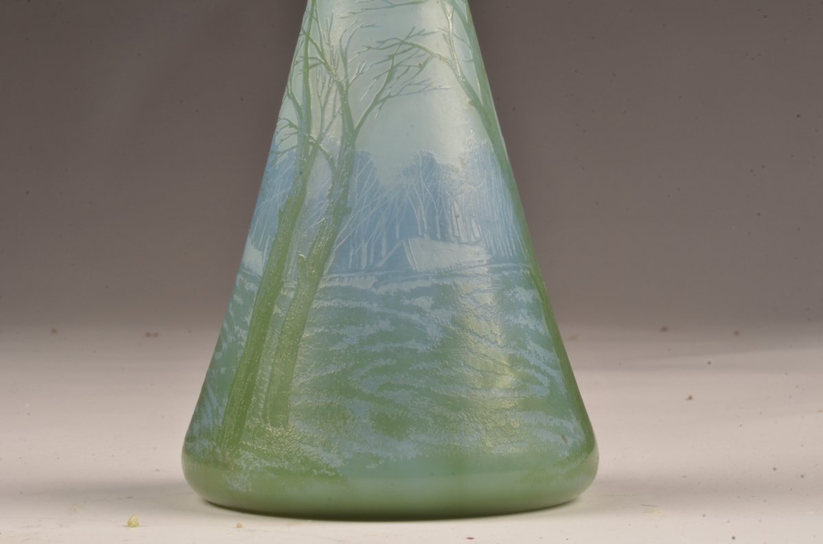 Vase Signed De Vez-photo-2