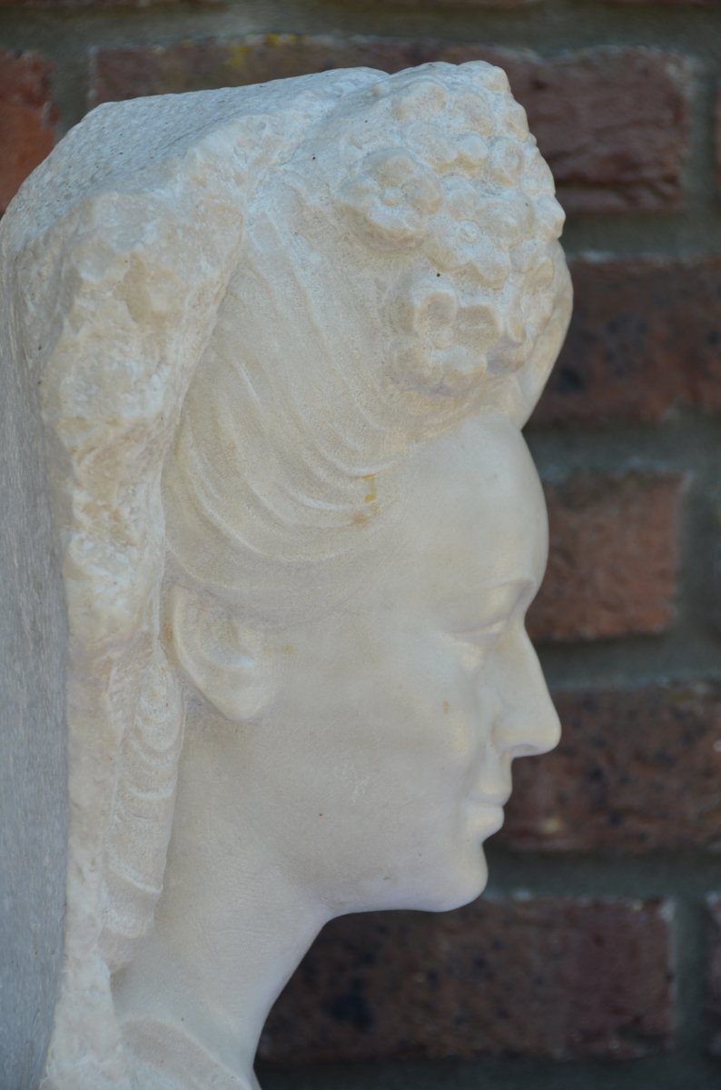 Marble Bust By Bartoletti (1898)