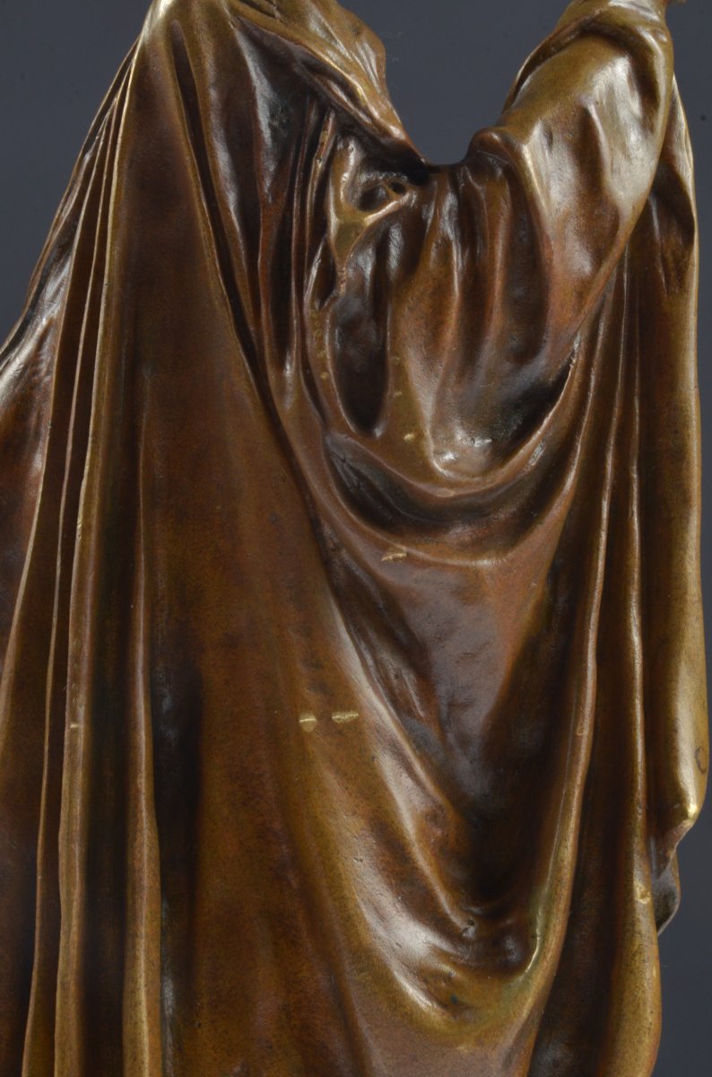 Bronze Armand Guenard (1865-1925) Thalia Thalie-photo-1
